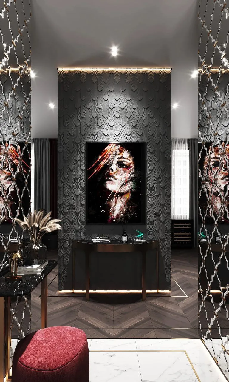 Перо панель 3D 1